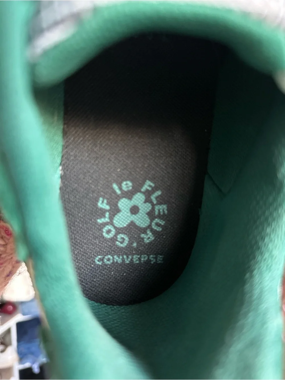 Golf Le Fleur x Converse Gianno Low 'Evergreen'.